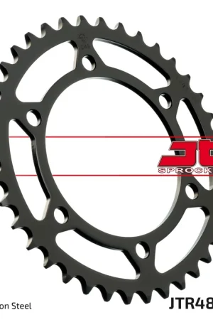Professioneel JT SPROCKETS - REAR STEEL 38T, 520 - Sprockets - Hoogwaardige staalconstructie